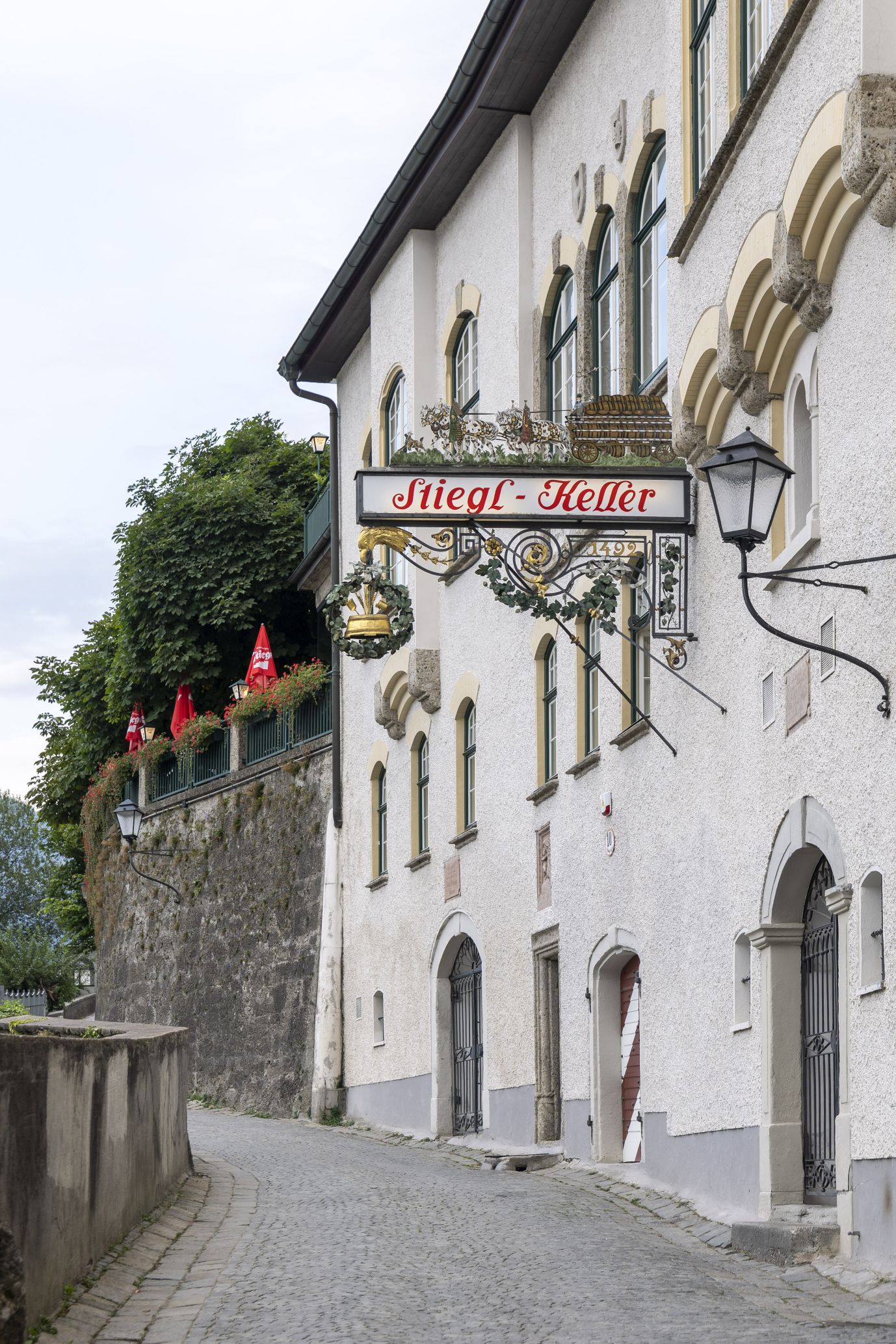 Get-together mit Jedermann-Jause im Stiegl-Keller